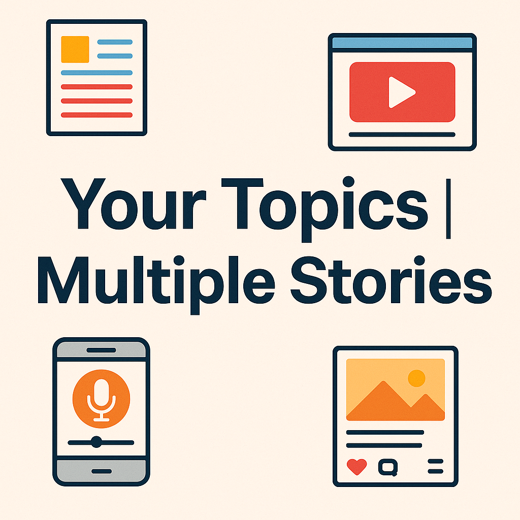 your topics | multiple stories